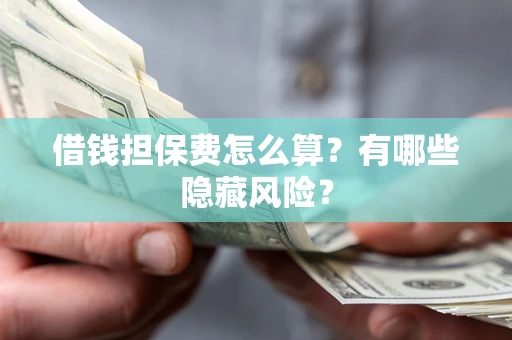 武汉借钱担保费怎么算？有哪些隐藏风险？