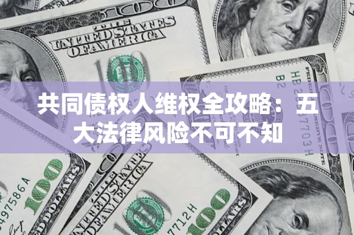 武汉共同债权人维权全攻略：五大法律风险不可不知