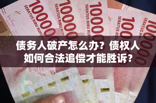 武汉债务人破产怎么办？债权人如何合法追偿才能胜诉？