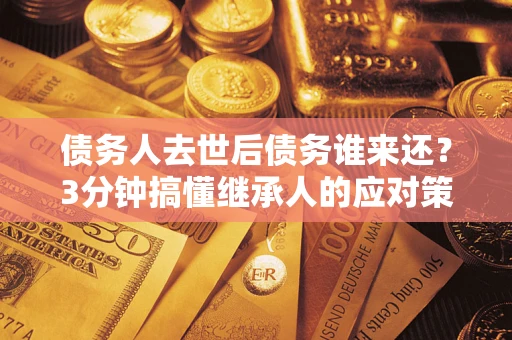 武汉债务人去世后债务谁来还？3分钟搞懂继承人的应对策略